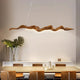 Vintage Resin Leaf Pendant Lights Tea House Dining Room Bedroom LED Chandelier Fixtures Indoor Decor Lighting Hanging Lamp