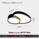Modern simple nordic ceiling lights bedroom dining room lamps black white Living room lamp LED lamp home decorative lamp