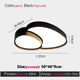 Modern simple nordic ceiling lights bedroom dining room lamps black white Living room lamp LED lamp home decorative lamp