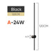 Modern LED Wall Lamp 350°Rotation Long Wall Light For Home Bedroom Stairs Living Room Sofa Background Lighting Decoration Lamp