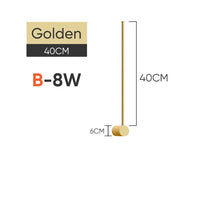 Modern LED Wall Lamp 350°Rotation Long Wall Light For Home Bedroom Stairs Living Room Sofa Background Lighting Decoration Lamp