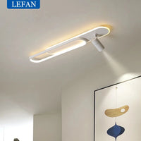 Minimalist LED Ceiling Lights With Spotlights Track Lights   Bedroom Lobby Dining Room Hall Corridor Long Strip Ceiling Lamps