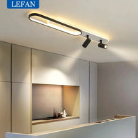 Minimalist LED Ceiling Lights With Spotlights Track Lights   Bedroom Lobby Dining Room Hall Corridor Long Strip Ceiling Lamps