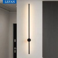 Modern LED Wall Lamp 350°Rotation Long Wall Light For Home Bedroom Stairs Living Room Sofa Background Lighting Decoration Lamp