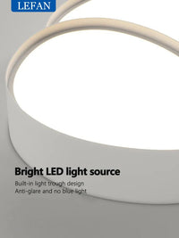 Modern simple nordic ceiling lights bedroom dining room lamps black white Living room lamp LED lamp home decorative lamp