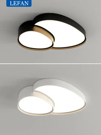 Modern simple nordic ceiling lights bedroom dining room lamps black white Living room lamp LED lamp home decorative lamp