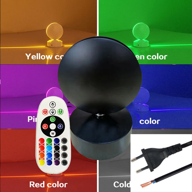 LED Wall Lamp Windows Sill Lights Warm Cold Red Green Blue Pink RGB Home Door frame Corridor Balcony Garage Hotel Lighting