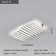 Modern Nordic  LED Ceiling Lamps For Living Dining Room With Remote Control Black Lights Office Bedroom Decor Square Chandeliers