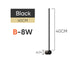Modern LED Wall Lamp 350°Rotation Long Wall Light For Home Bedroom Stairs Living Room Sofa Background Lighting Decoration Lamp