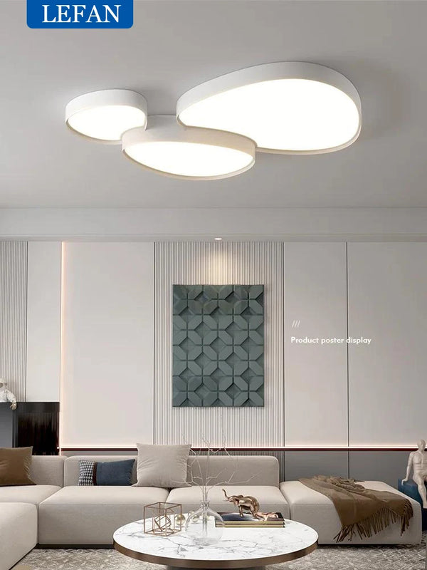 Modern simple nordic ceiling lights bedroom dining room lamps black white Living room lamp LED lamp home decorative lamp